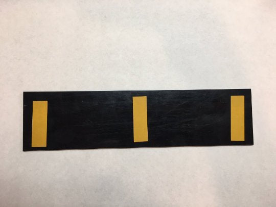 2" x 8" (Employees Only) Laser Engraved Sign