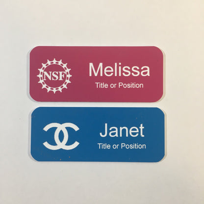 Set of Six Name Badges