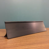 2"x 8" Desktop Aluminum Name Plate Holder